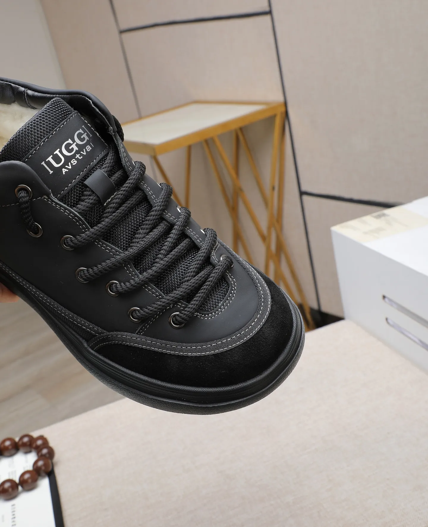 Men's shoes 💰660 IUGGI new retro presbyopia men's shoes, casual and versatile, full of high-end sense, fashionable, luxury and personalized style, joint style, retro presbyopia factor, full of handsome style, first layer suede cowhide, lining wool, rubber outsole, light and non-slip size: 39-44